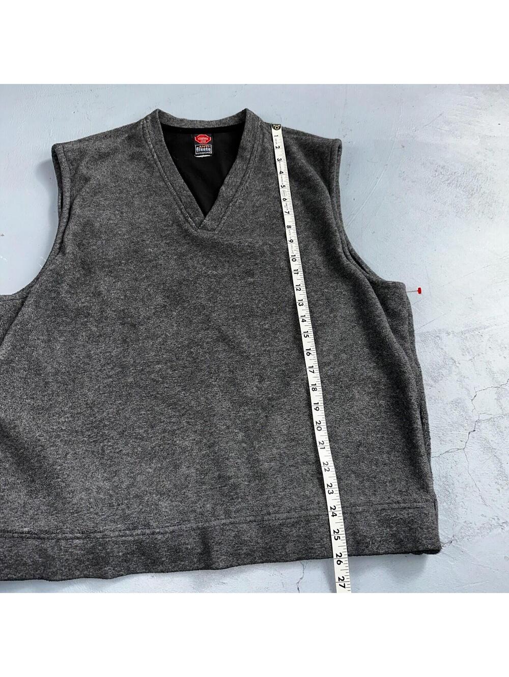 Vintage 80s Gore Wind Stopper Anti Freeze Sportswear Original Rare Vest 1980s - Picture 3 of 7